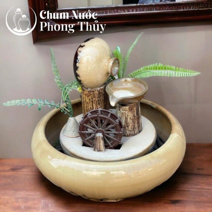 chi tiết Bộ Thác Mini Tiểu Cảnh Quay Bát Vuốt CN-TN04