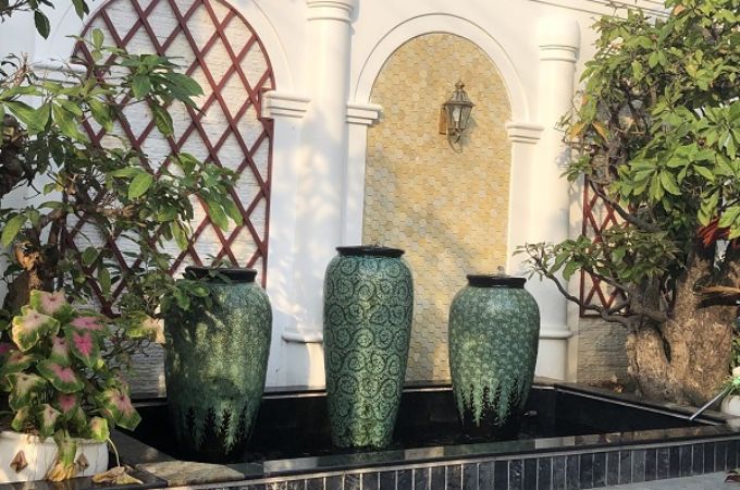 Chum nước phong thủy hiện đại