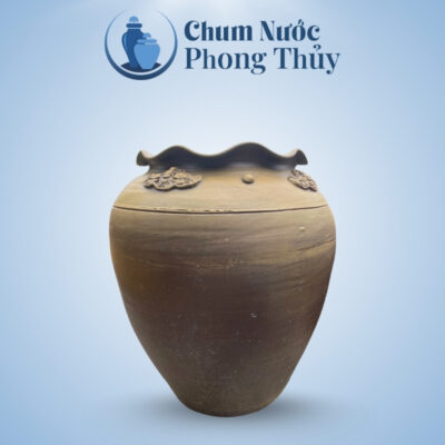 Áng Trồng Sen Tai Bèo Họa Tiết Dây Hoa Phù Dung CS-01