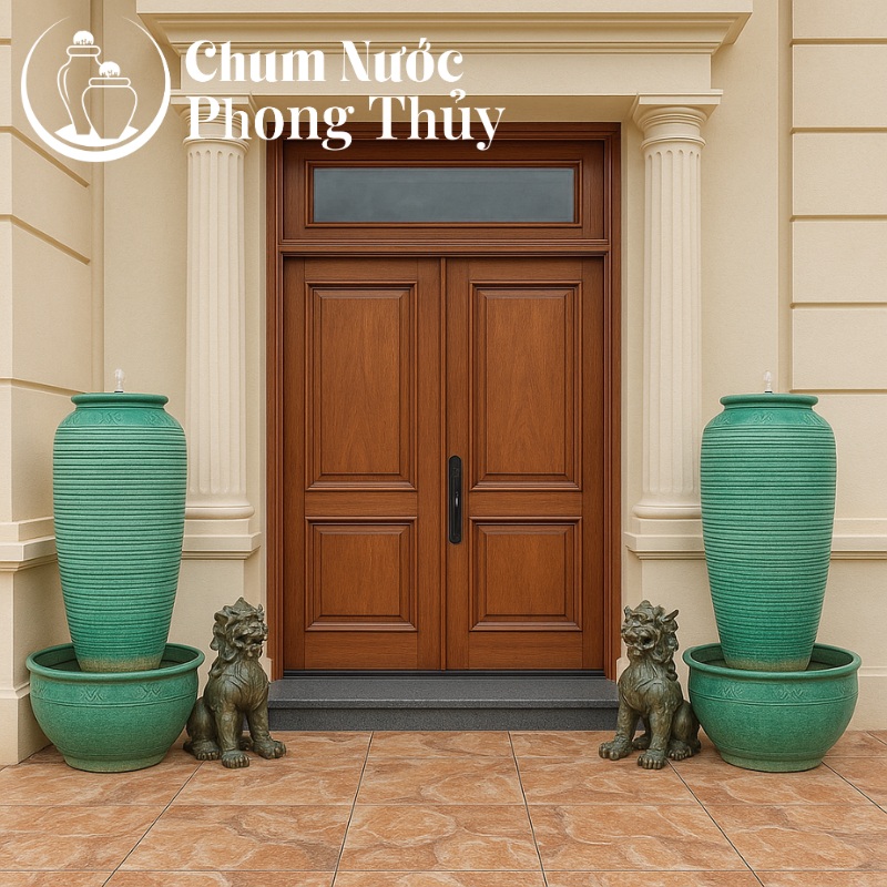 Chum nước phong thủy trang trí không gian