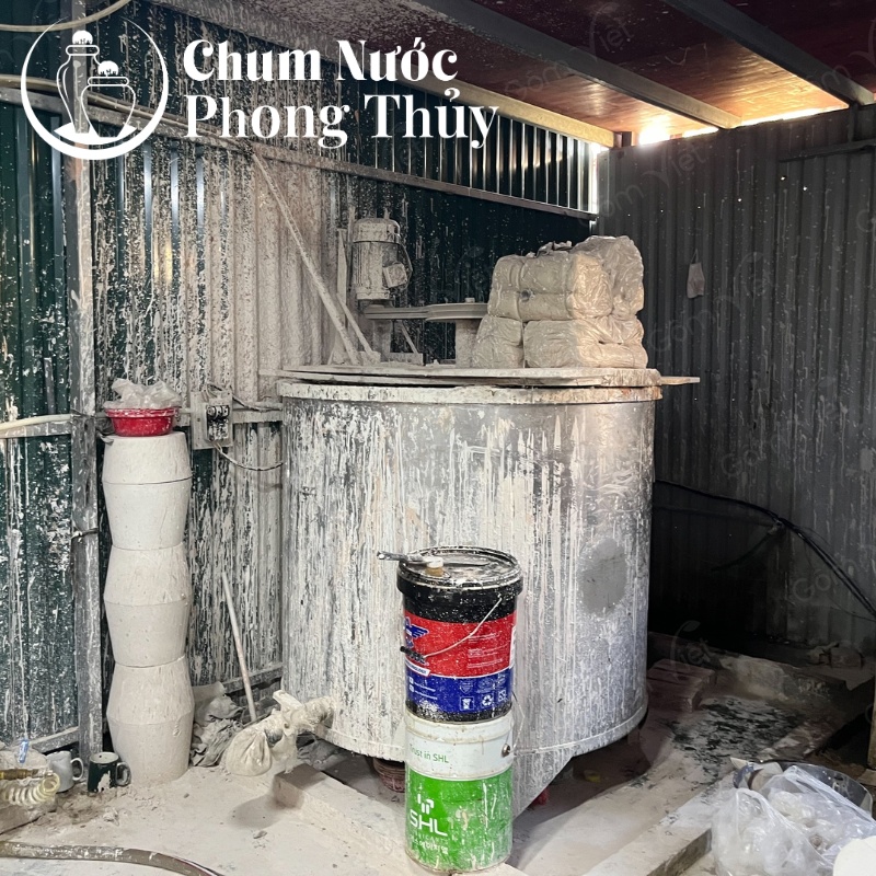 Xử lý đất làm chum nước