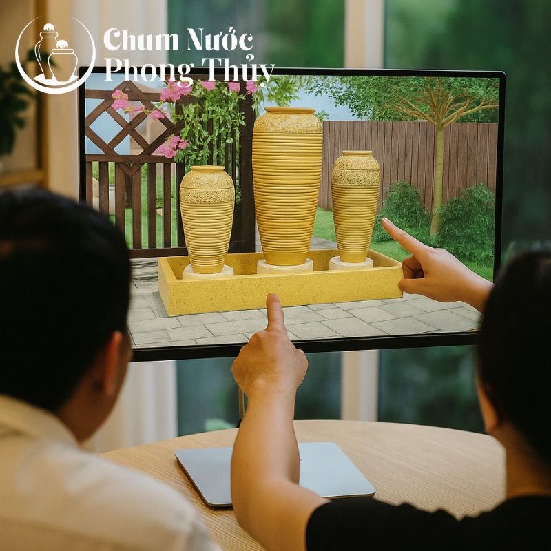 Bản thiết kế lu nước 3D