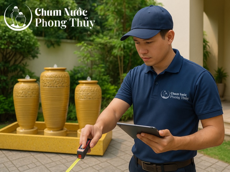 Nhân viên khảo sát thực tế