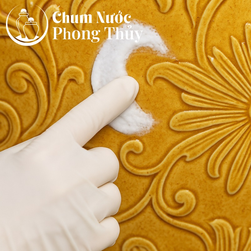 Vệ sinh chum nước, lu nước, thác nước
