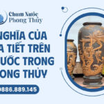 Ý nghĩa của họa tiết trên chum nước
